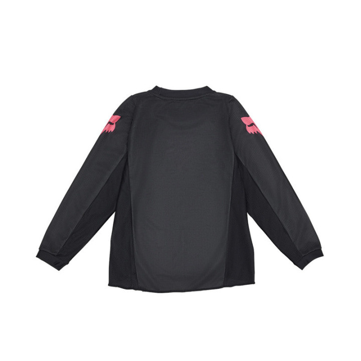 BLUZA MOTOCYKLOWA JUNIOR KIDS FOX GIRLS BLACKOUT BLACK BLACK