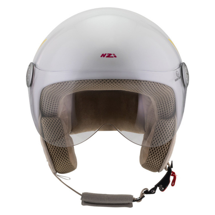 KASK MOTOCYKLOWY NZI PASARELA CONSTELACIÓN AMARILLA