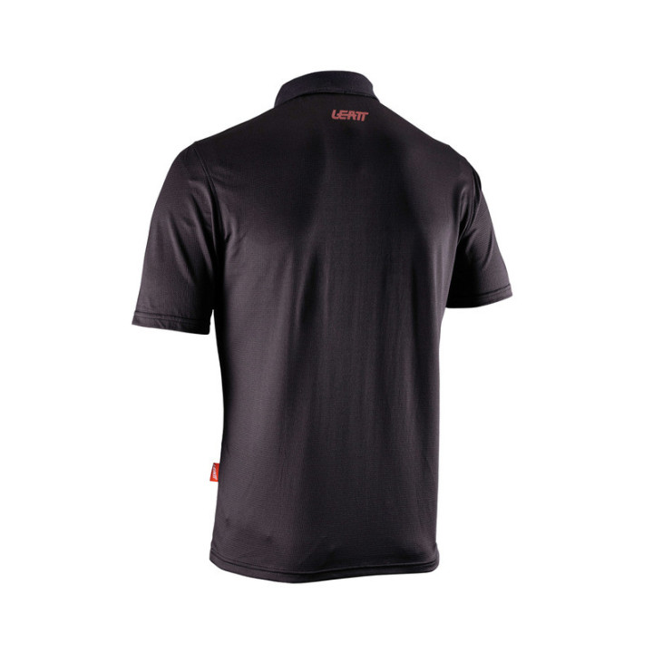 T-SHIRT LEATT POLO TEAM BLACK