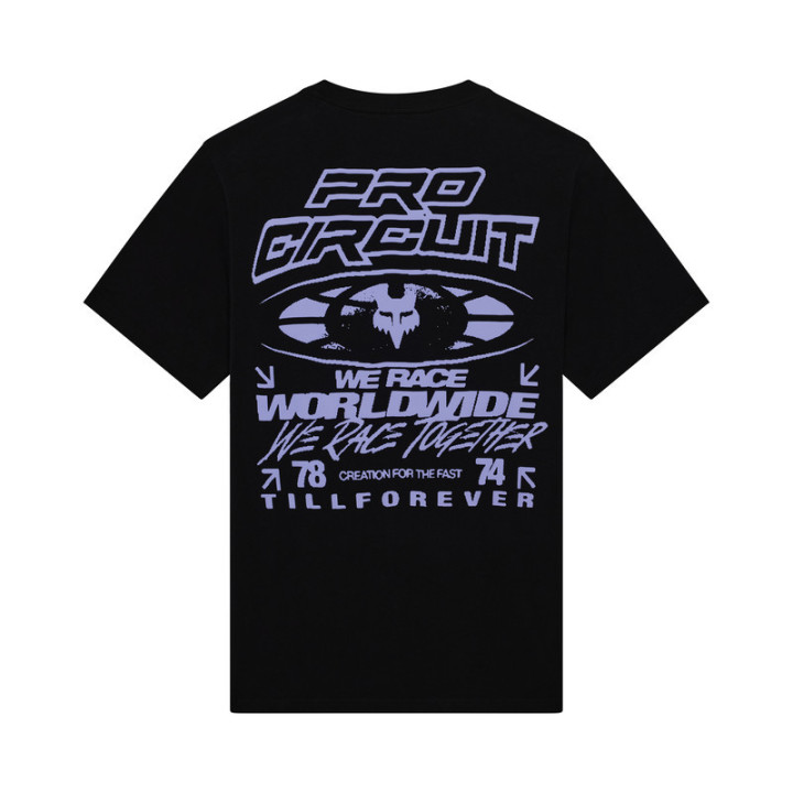 T-SHIRT FOX PRO CIRCUIT OVERSIZED BLACK