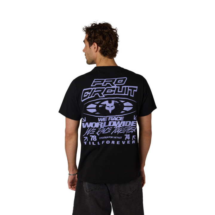 T-SHIRT FOX PRO CIRCUIT OVERSIZED BLACK