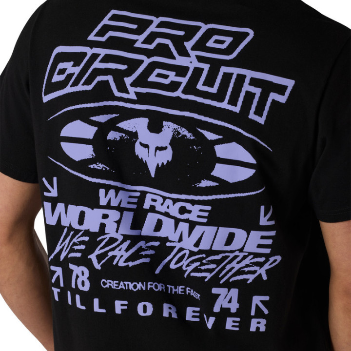 T-SHIRT FOX PRO CIRCUIT OVERSIZED BLACK