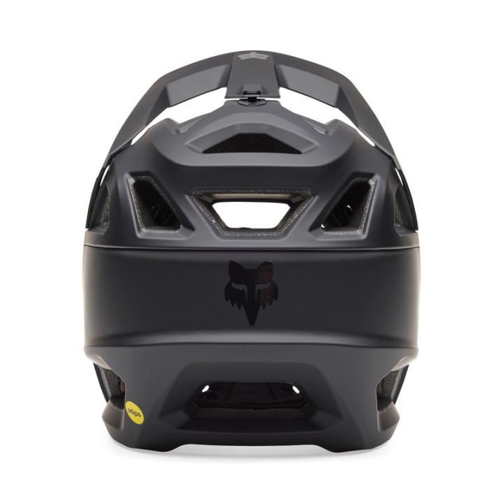 KASK ROWEROWY JUNIOR FOX PROFRAME MATTE BLACK YOS