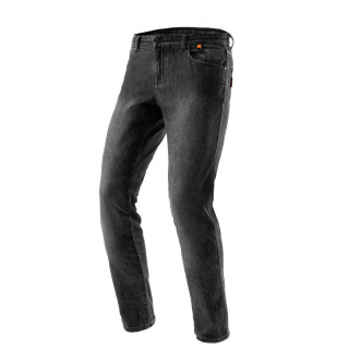 JEANSY MOTOCYKLOWE REBELHORN BRONCO WASHED BLACK MONOLAYER