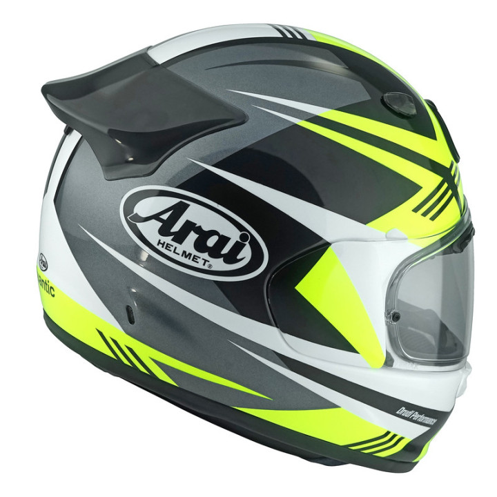 KASK MOTOCYKLOWY ARAI QUANTIC MARK YELLOW