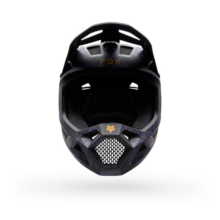 KASK ROWEROWY JUNIOR FOX RAMPAGE IMG PRINT PLUM YS