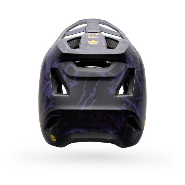 KASK ROWEROWY JUNIOR FOX RAMPAGE IMG PRINT PLUM YS