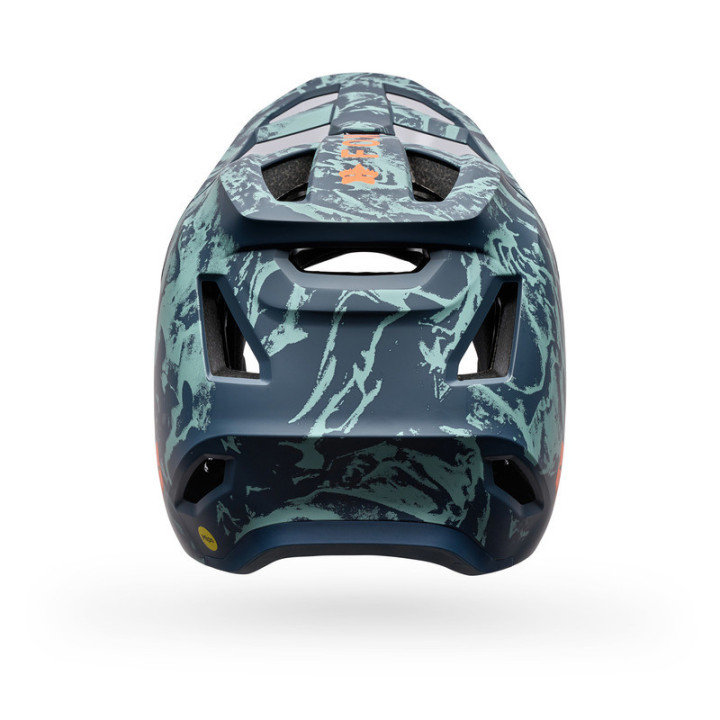 KASK ROWEROWY JUNIOR FOX RAMPAGE IMG PRINT ARCTIC BLUE YS
