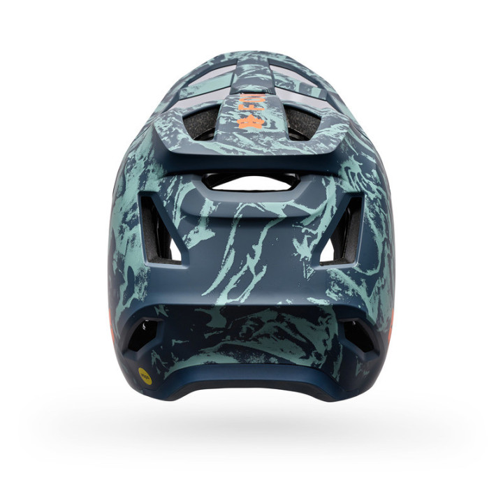 KASK ROWEROWY FOX RAMPAGE IMG PRINT ARCTIC BLUE