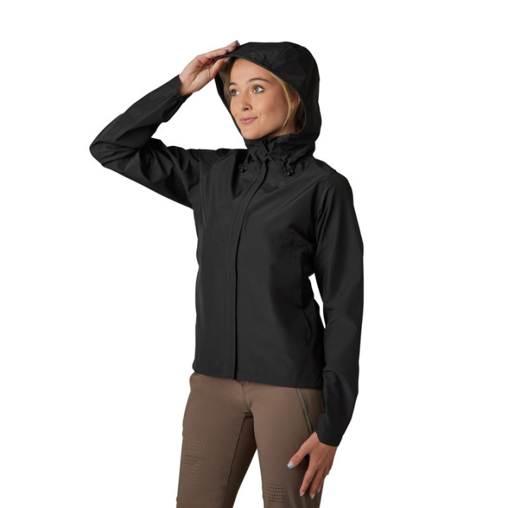KURTKA PRZECIWDESZCZOWA DAMSKA FOX RANGER 2.5L WATER BLACK XS