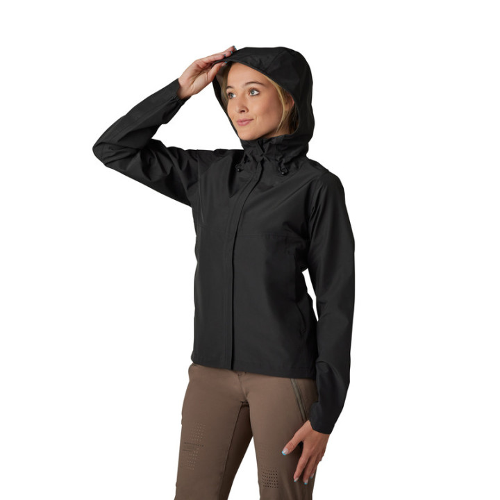 KURTKA PRZECIWDESZCZOWA DAMSKA FOX RANGER 2.5L WATER BLACK XS