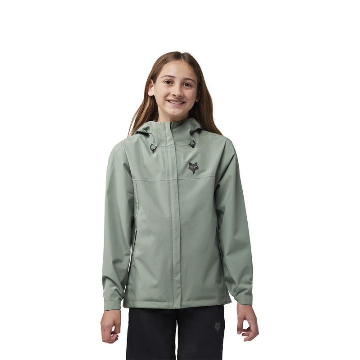 KURTKA ROWEROWA PRZECIWDESZCZOWA JUNIOR FOX RANGER 2.5L MOSS YL