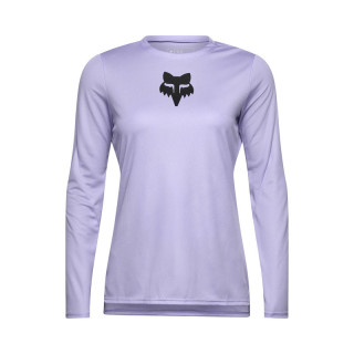 KOSZULKA ROWEROWA Z DŁUGIM RĘKAWEM DAMSKA FOX RANGER HEAD LILAC XL