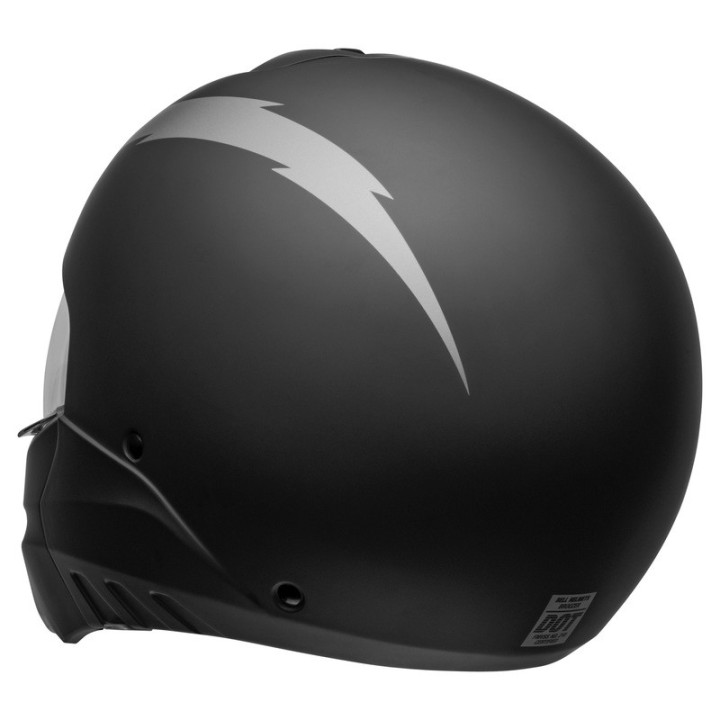 KASK MOTOCYKLOWY BELL BROOZER ARC MATTE BLACK GREY S