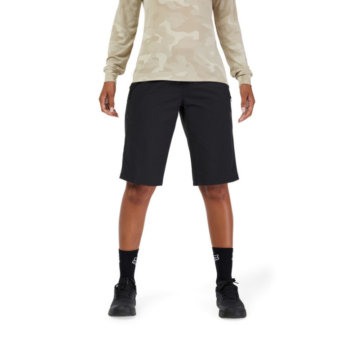 SPODENKI ROWEROWE DAMSKIE FOX RANGER LINER BLACK