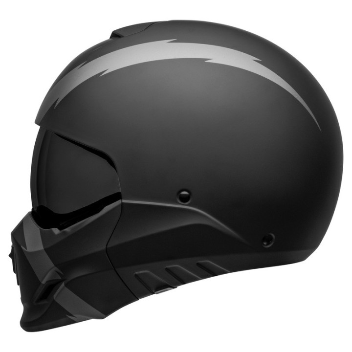 KASK MOTOCYKLOWY BELL BROOZER ARC MATTE BLACK GREY S