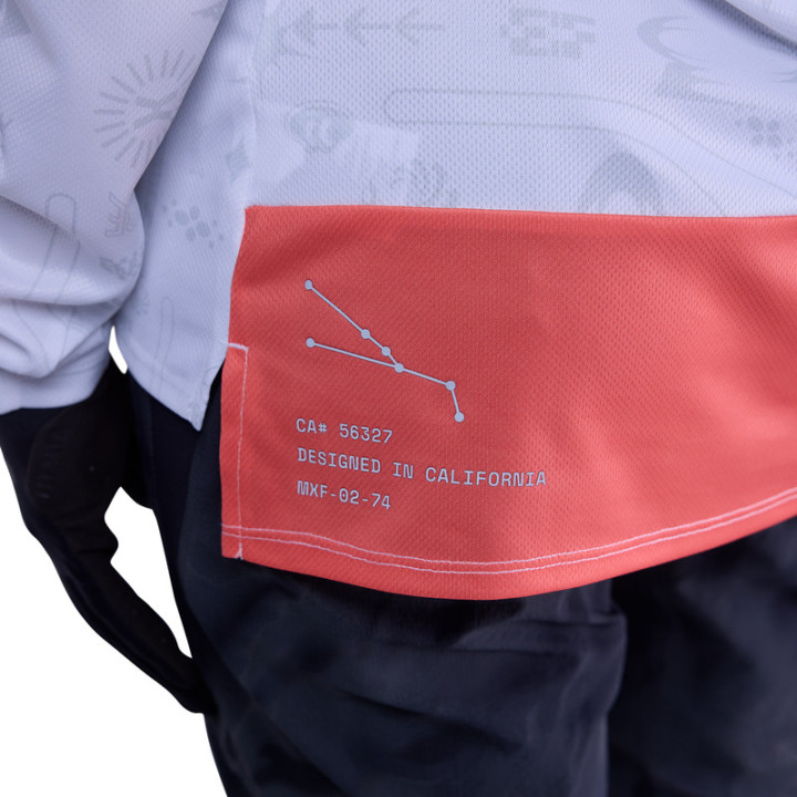 KOSZULKA ROWEROWA Z DŁUGIM RĘKAWEM DAMSKA FOX RANGER LUNAR SE WHITE XL