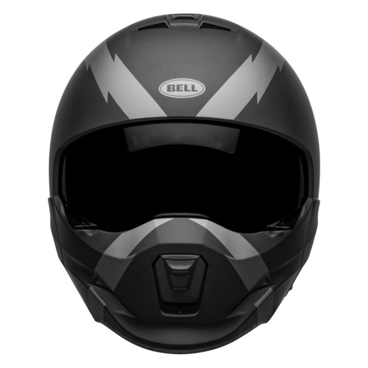 KASK MOTOCYKLOWY BELL BROOZER ARC MATTE BLACK GREY