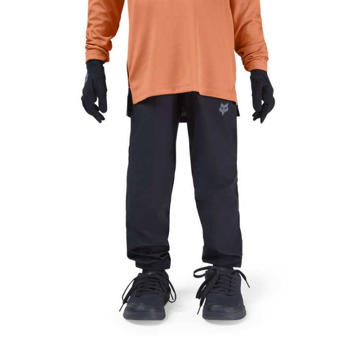 SPODNIE ROWEROWE JUNIOR FOX RANGER WATER BLACK