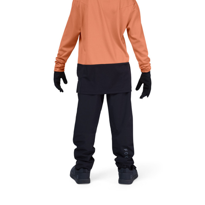 SPODNIE ROWEROWE JUNIOR FOX RANGER WATER BLACK