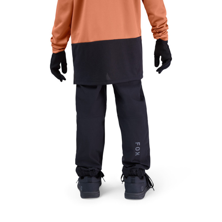 SPODNIE ROWEROWE JUNIOR FOX RANGER WATER BLACK