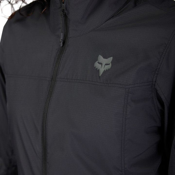 KURTKA ROWEROWA DAMSKA FOX RANGER WIND BLACK