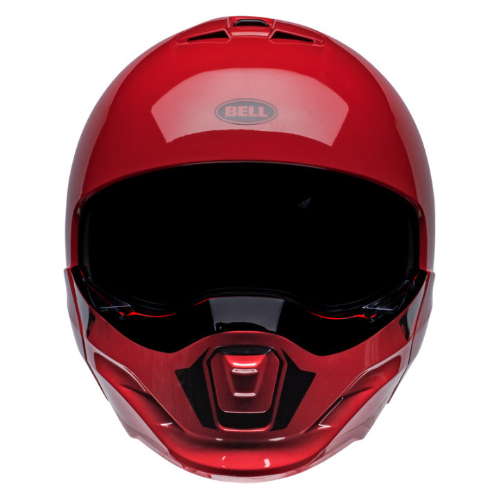 KASK MOTOCYKLOWY BELL BROOZER DUPLET RED L