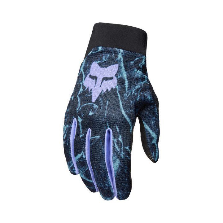 RĘKAWICE ROWEROWE DAMSKIE FOX RANGER IMAGE PRINT ARCTIC BLUE