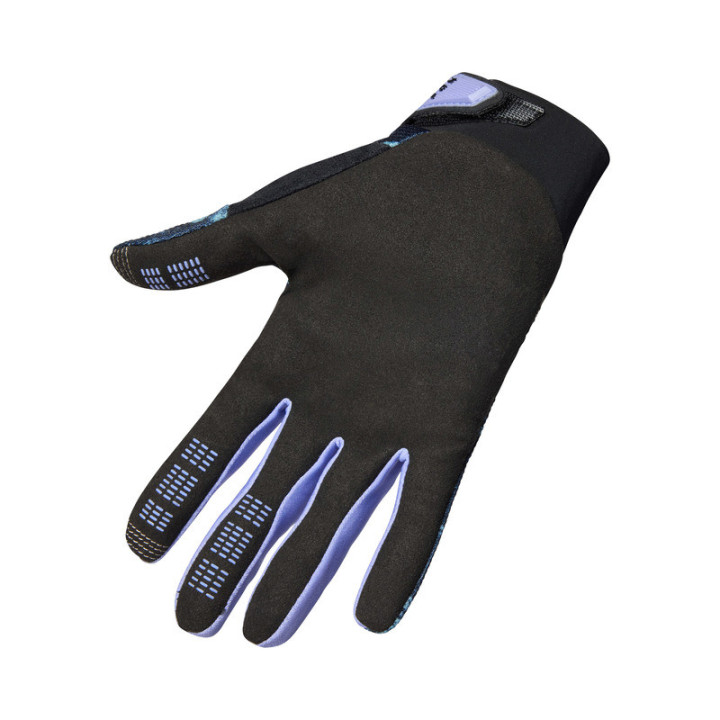 RĘKAWICE ROWEROWE DAMSKIE FOX RANGER IMAGE PRINT ARCTIC BLUE
