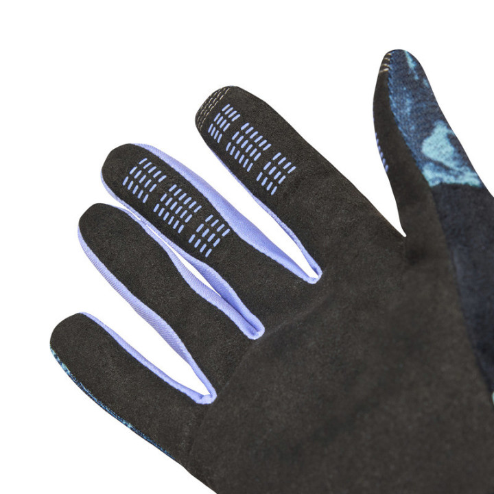 RĘKAWICE ROWEROWE DAMSKIE FOX RANGER IMAGE PRINT ARCTIC BLUE