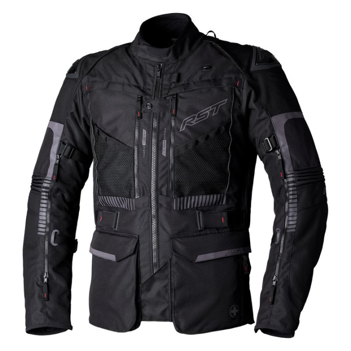 KURTKA MOTOCYKLOWA TEKSTYLNA RST RANGER BLACK BLACK L