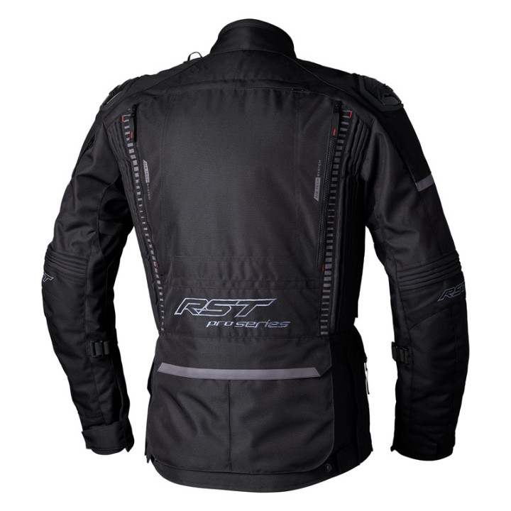 KURTKA MOTOCYKLOWA TEKSTYLNA RST RANGER BLACK BLACK L