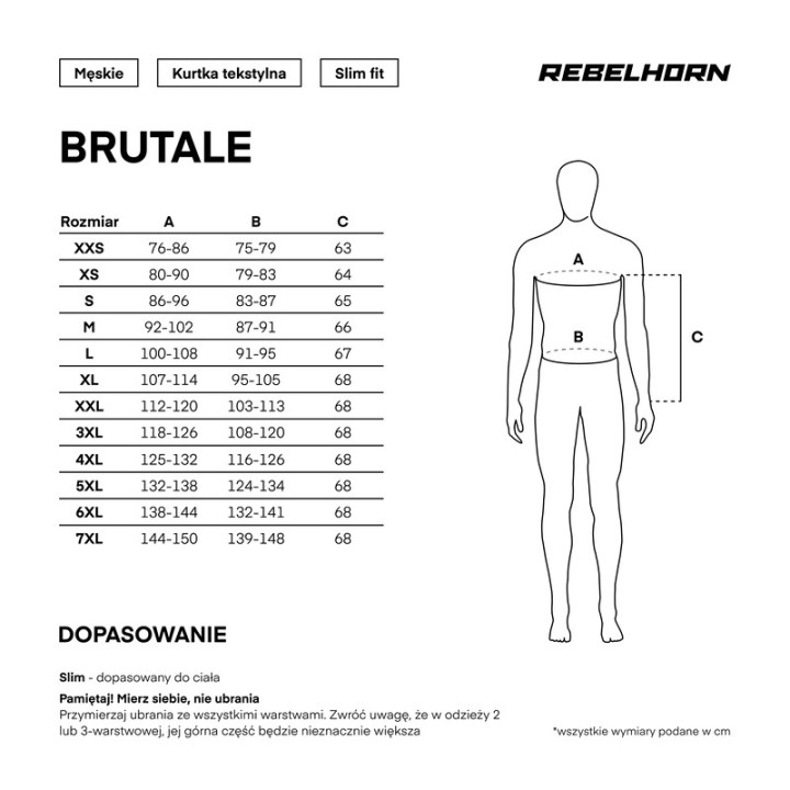 KURTKA MOTOCYKLOWA TEKSTYLNA REBELHORN BRUTALE DARK GREY BLACK FLUO YELLOW