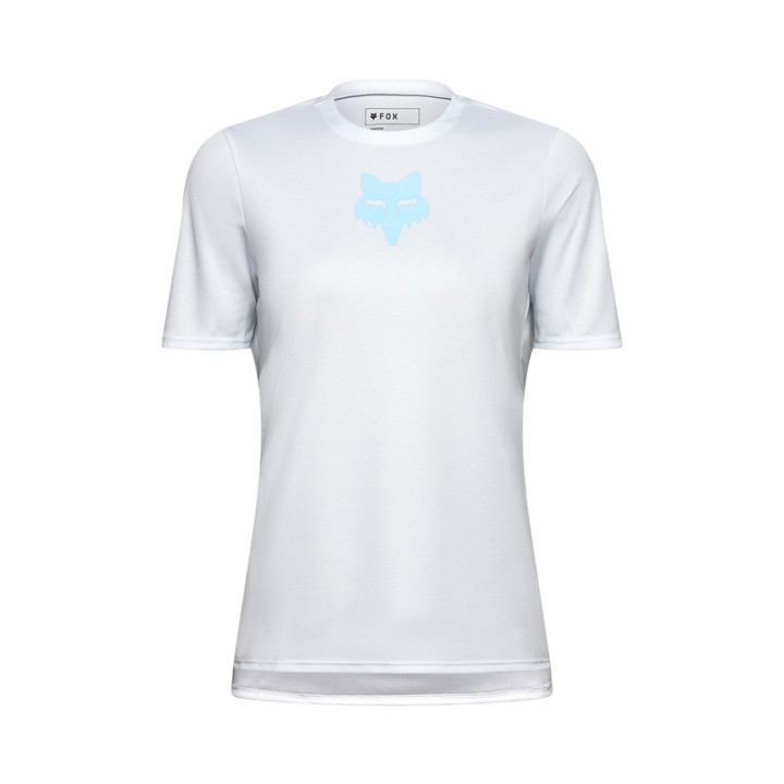 KOSZULKA ROWEROWA DAMSKA FOX RANGER HEAD PALE BLUE M