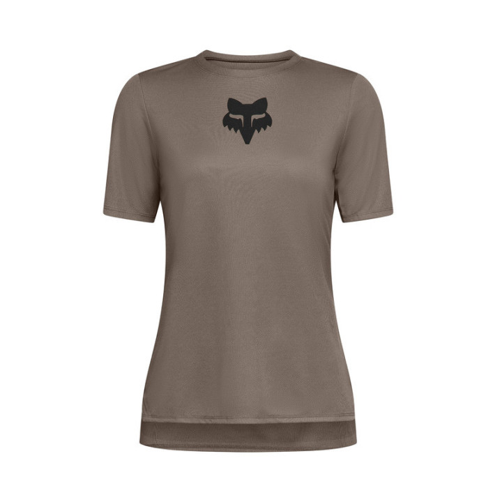 KOSZULKA ROWEROWA DAMSKA FOX RANGER WORDMARK HEAD NUTMEG