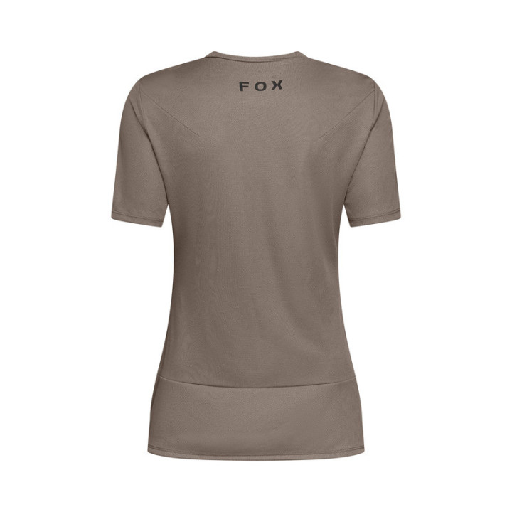 KOSZULKA ROWEROWA DAMSKA FOX RANGER WORDMARK HEAD NUTMEG
