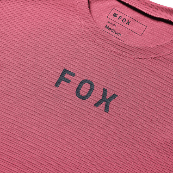 KOSZULKA ROWEROWA FOX RANGER WORDMARK BERRY