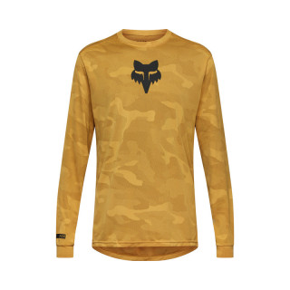 KOSZULKA ROWEROWA Z DŁUGIM RĘKAWEM FOX RANGER TRU DRI BRONZE