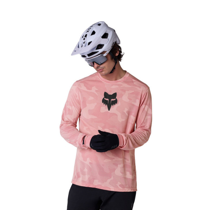 KOSZULKA ROWEROWA Z DŁUGIM RĘKAWEM FOX RANGER TRU DRI BERRY