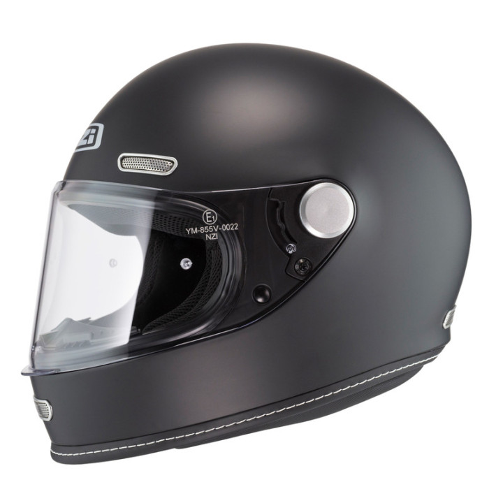 KASK MOTOCYKLOWY NZI REVIVAL MATT BLACK