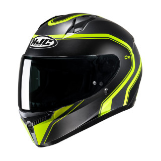 KASK MOTOCYKLOWY HJC C10 ELIE BLACK YELLOW