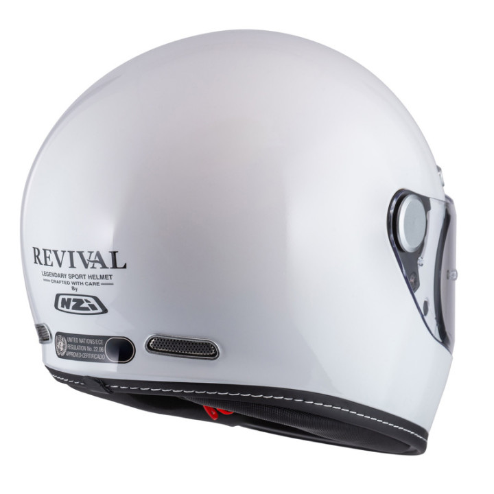 KASK MOTOCYKLOWY NZI REVIVAL WHITE