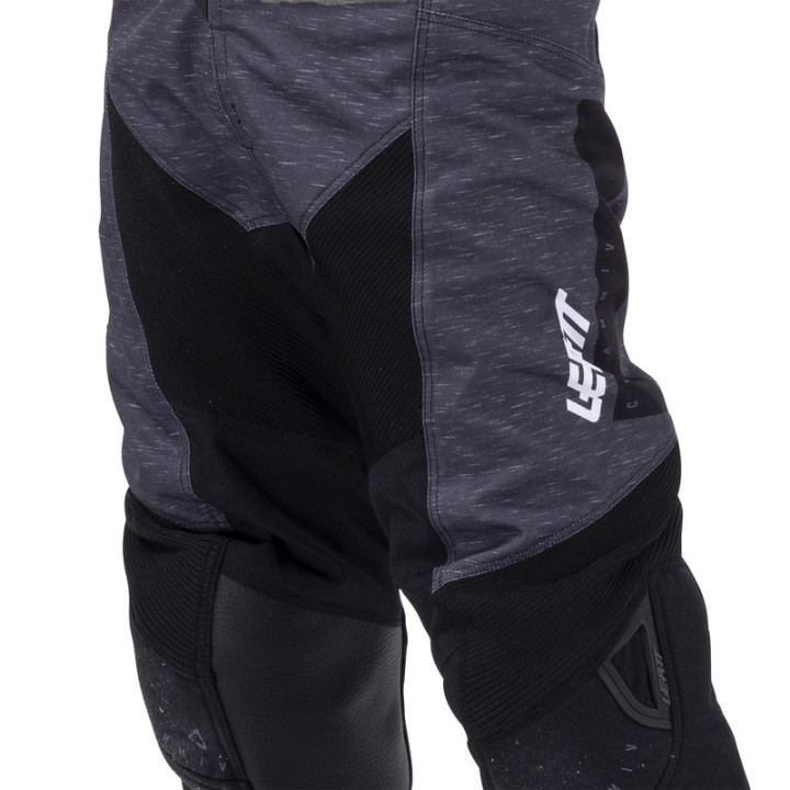 STRÓJ OFFROADOWY BLUZA I SPODNIE JUNIOR LEATT MINI RIDE KIT 3.5 STEALTH BLACK GREY XS