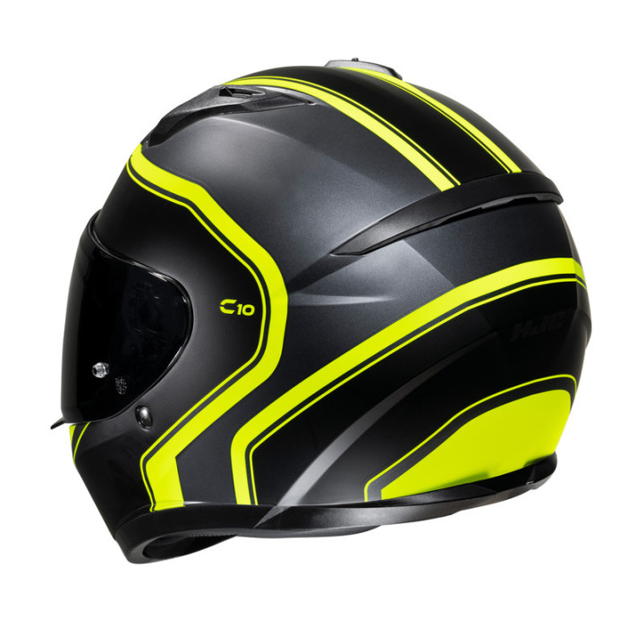 KASK MOTOCYKLOWY HJC C10 ELIE BLACK YELLOW