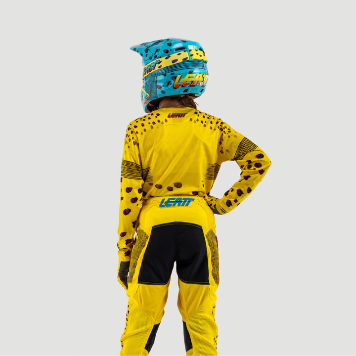 STRÓJ OFFROADOWY BLUZA I SPODNIE JUNIOR LEATT RIDE KIT 3.5 CHEETAH XL