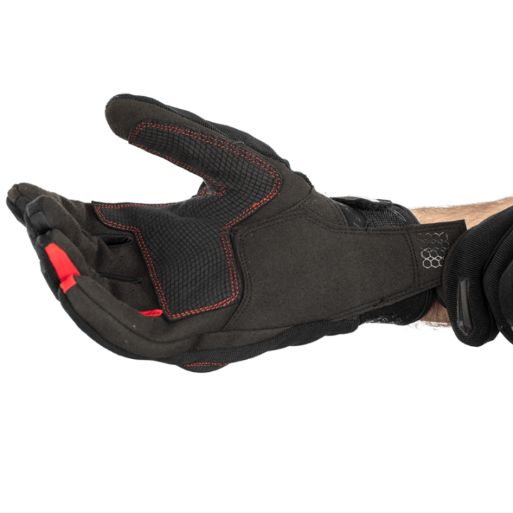 RĘKAWICE MOTOCYKLOWE RST RIDER RED