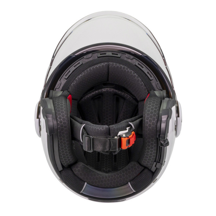 KASK MOTOCYKLOWY NZI RINGWAY 2 DUO WHITE