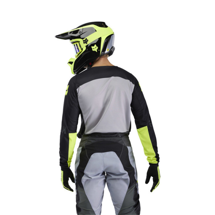 BLUZA FOX 180 FLOW BLACK/YELLOW S