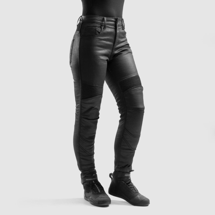 JEANSY MOTOCYKLOWE DAMSKIE REBELHORN ROXY BLACK