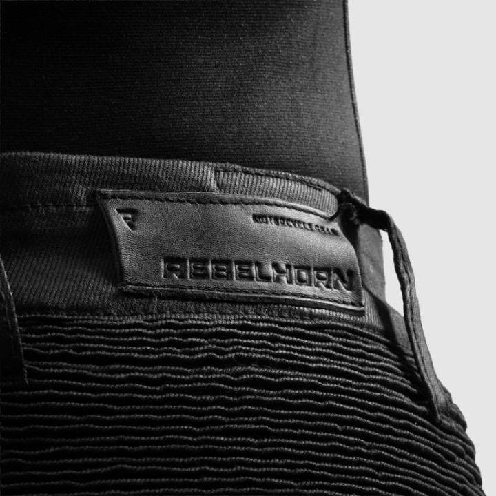JEANSY MOTOCYKLOWE DAMSKIE REBELHORN ROXY BLACK